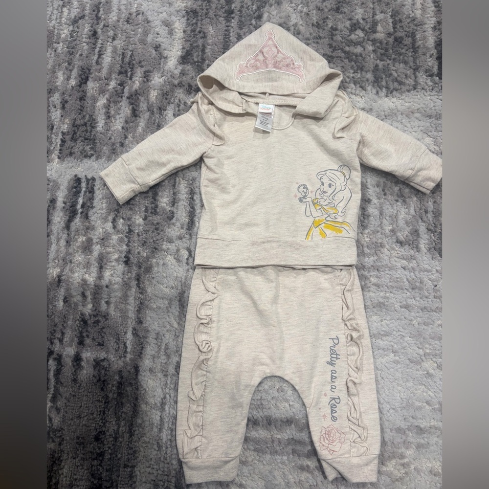 Disney Princess Baby Outfit Size 6/9 months